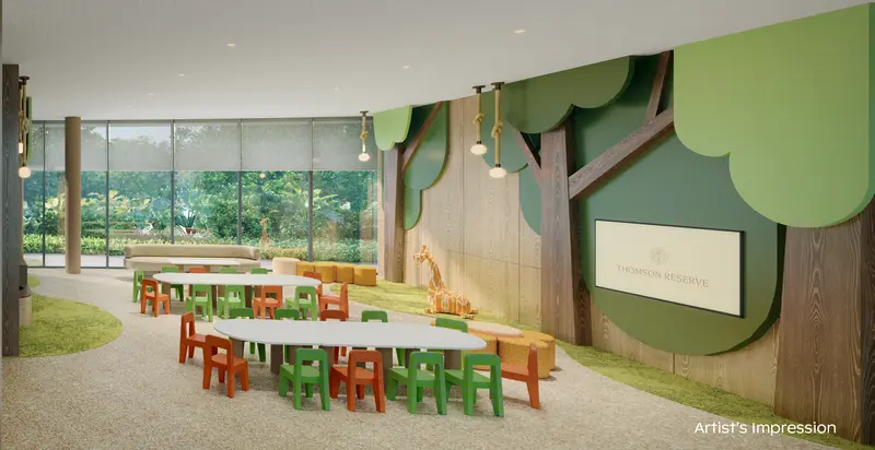 Thomson Reserve Little Canopy Room, the kids function room